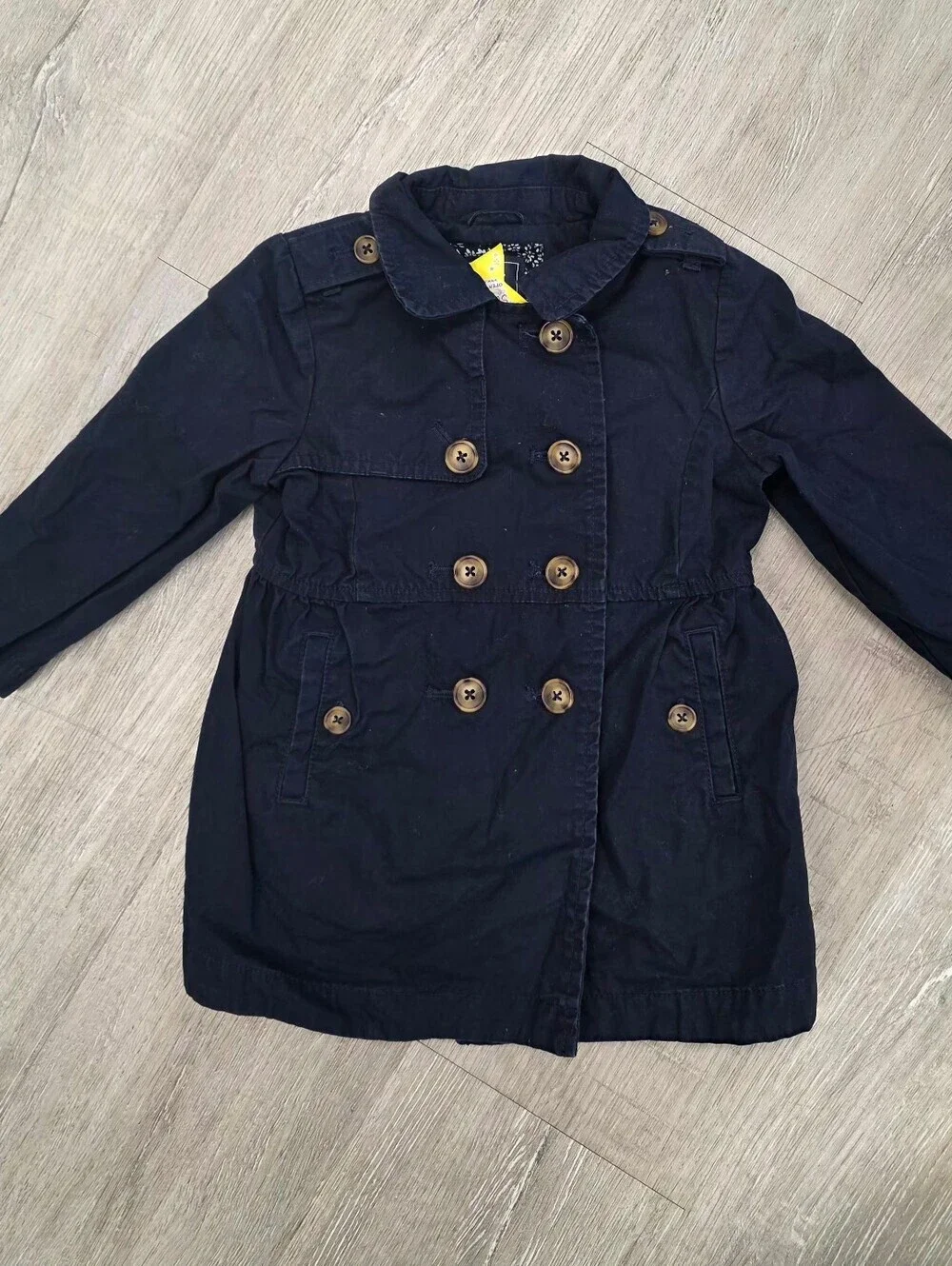 GAP Navy Double-Breasted NAVY Pea Coat for Kids